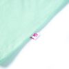 Camiseta infantil verde brillante 128