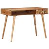 vidaXL Escritorio de madera maciza de acacia 110x50x76 cm