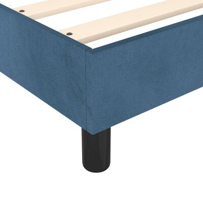 vidaXL Estructura de cama de terciopelo azul 80x200 cm