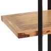 vidaXL Estantería de 4 niveles madera maciza de mango 160x35x160 cm