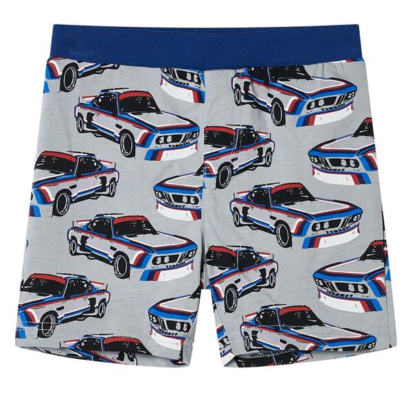 Pijama infantil de manga corta gris 116