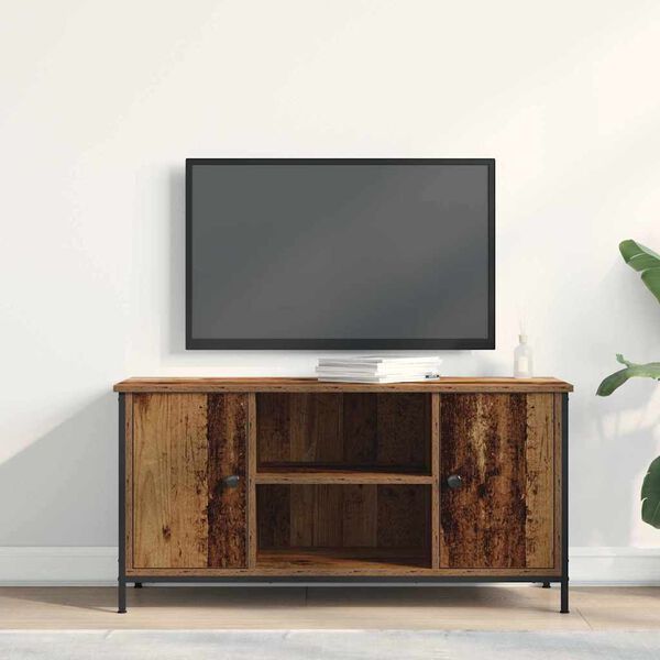 vidaXL Gabinete de TV Madera vieja 100 x 40 x 50 cm