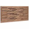 vidaXL Cabecero de Cama Natural Madera de teca maciza