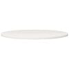 vidaXL Superficie de mesa madera maciza de pino blanco &Oslash;80x2,5 cm