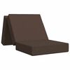 vidaXL Sof&aacute; Cama Plegable 75 x 67 x 45 cm Topo