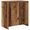 vidaXL Aparador con caj&oacute;n 3 pcs Madera vieja 70 x 41 x 75 cm