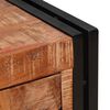 vidaXL Highboard con Puertas Marrón Madera Recuperada Sólida y Metal