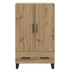 vidaXL Alacena Roble artesanal 69,5 x 30 x 115 cm Madera contrachapada