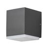 KONSTSMIDE L&aacute;mpara LED de pared Monza gris oscuro 1x6W