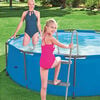 Bestway Escalera para piscina 2 pelda&ntilde;os 84 cm 58430