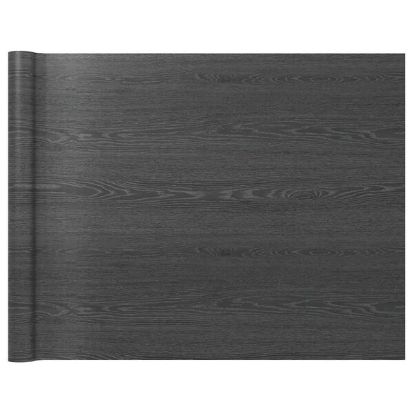 vidaXL L&aacute;mina autoadhesiva para muebles PVC madera oscura 500x90 cm