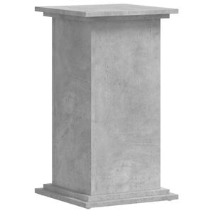 vidaXL Soportes de plantas madera ingenier&iacute;a gris hormig&oacute;n 33x33x60 cm