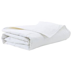 vidaXL Edred&oacute;n de Verano 135 x 200 cm Verano Pluma Blanco Transpirable