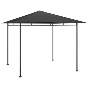vidaXL Cenador gris antracita 3x3x2,7 m 180 g/m&sup2;