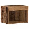 vidaXL Conjunto de mueble de TV 2 pcs Madera vieja 40 x 30 x 30 cm