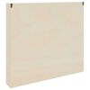 vidaXL Expositor de Pared Beige 60 x 8,5 x 54 cm Madera contrachapada