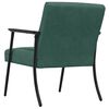 vidaXL sillón Verde oscuro 59 x 75 x 78 cm Terciopelo