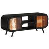 vidaXL Mueble para la TV madera maciza reciclada 110x30x45 cm
