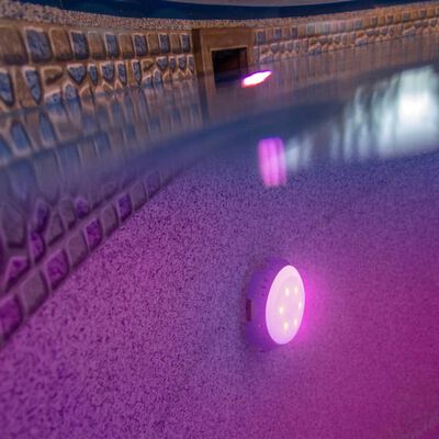 Gre Luz LED para piscina elevada blanca y azul LEDRC