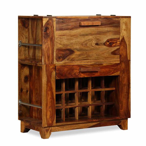 vidaXL Mueble bar madera maciza de acacia 85x40x95 cm