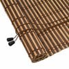 vidaXL Estor enrollable Marr&oacute;n 80 x 160 cm Bamb&uacute;