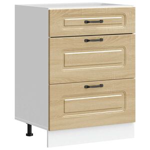 vidaXL Mueble bajo de cocina Kalmar madera ingenier&iacute;a de roble sonoma