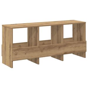vidaXL Estante de revistas Roble artisan 102 x 30 x 45 cm