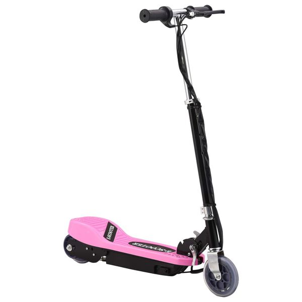 vidaXL Patinete el&eacute;ctrico rosa 120 W
