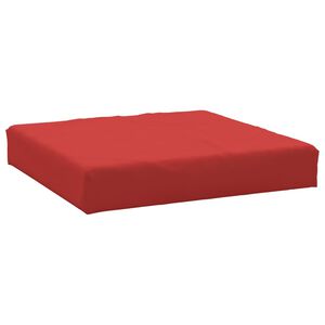 vidaXL Coj&iacute;n para sof&aacute; de palets de tela Oxford rojo