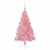 vidaXL &Aacute;rbol de Navidad Artificial Preiluminado Rosa 120 cm PVC