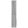 vidaXL Aparador alto madera de ingenier&iacute;a gris Sonoma 63x33x180 cm