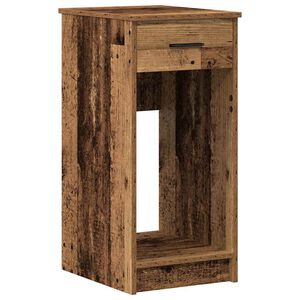 vidaXL Torre de ordenador con caj&oacute;n madera vieja 35x45x77 cm