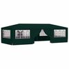 vidaXL Carpa profesional para fiestas con paredes verde 90 g/m&sup2; 4x9 m