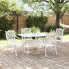 vidaXL Conjunto de Comedor de Jard&iacute;n 5 pcs Aluminio