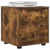 vidaXL Gabinete de Ba&ntilde;o Roble ahumado 40,5 x 40 x 44 cm