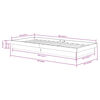 vidaXL Estructura de cama de madera maciza 90x200 cm