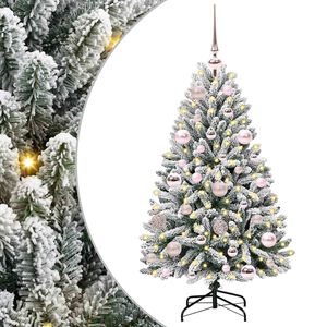 vidaXL &Aacute;rbol de Navidad artificial Verde y 120 cm PVC y Metal