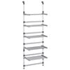 vidaXL Tendedero de 5 niveles de aluminio