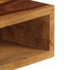 vidaXL Mesa de centro de madera maciza de acacia 110x50x35 cm