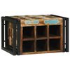 vidaXL Estante de Vino 2 uds. Multicolor y negro 46 x 35 x 27,5 cm