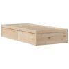 vidaXL Estructura de cama con cabecero madera maciza pino 90x190 cm