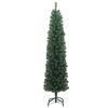 vidaXL Árbol de Navidad artificial Verde 210 cm PVC, Acero y Plástico