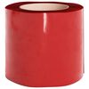 vidaXL Tira de cortina para puertas PVC rojo 200x1,6 mm 50 m