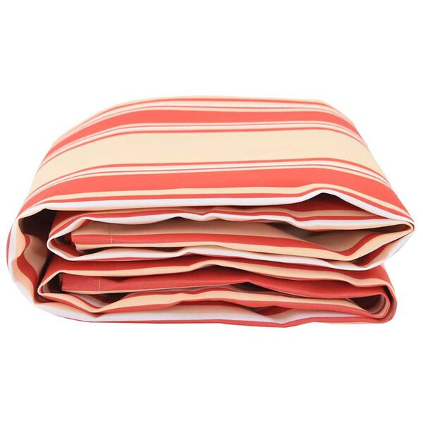 vidaXL Reemplazo de Toldos Amarillo y Naranja 1000 x 160 cm