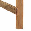 vidaXL Mesa de Comedor Marr&oacute;n 60 x 55 x 76 cm madera maciza reciclada