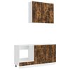 vidaXL Unidad de cocina KALMAR 5 uds. Roble Ahumado
