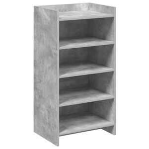 vidaXL Armario Zapatero Gris Hormig&oacute;n 48 x 36 x 92 cm