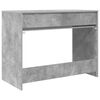 vidaXL Escritorio Gris Concreto 100 x 50 x 78 cm Madera contrachapada