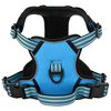 vidaXL Arn&eacute;s para perros con bandas reflectantes ajustables azul XL