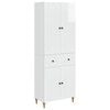 vidaXL Juego de armarios 2 pcs 66 x 34,5 x 90 cm Madera de ingenier&iacute;a